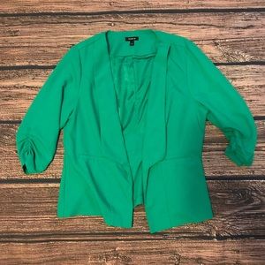 Green Torrid Blazer